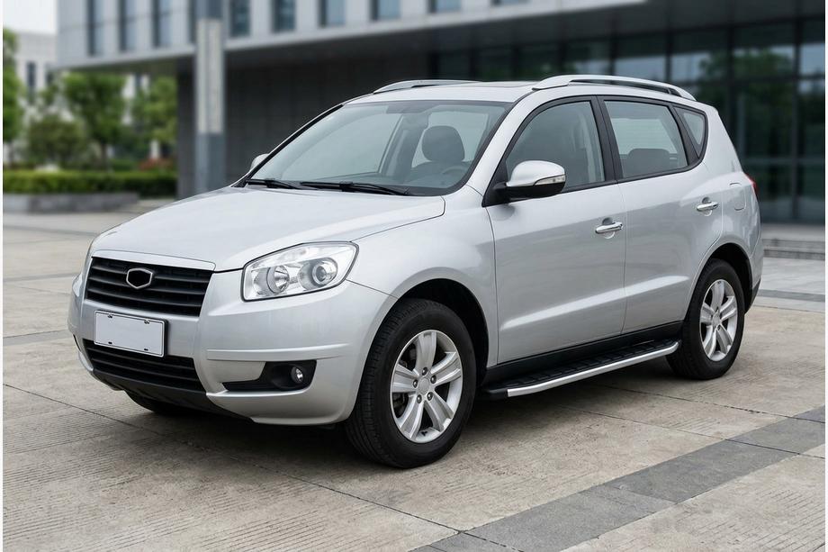 Geely Emgrand X7 2011– Fullmond side steps (2 stuks, aluminium) Image