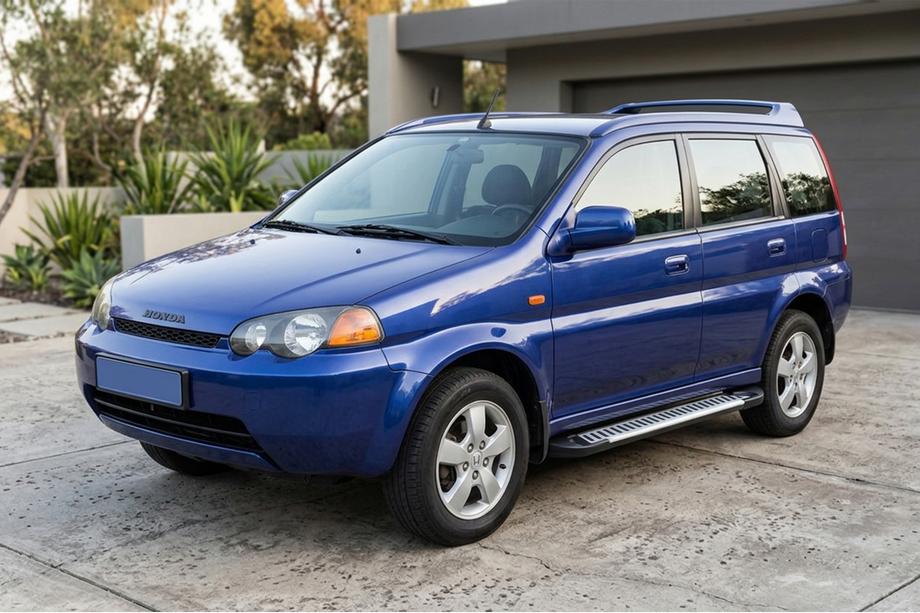 Honda HR-V 1998–2006 Line side steps (set van 2, aluminium) Foto 1