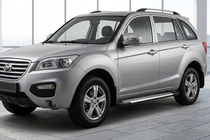 Lifan X60 2011– Line side steps (set van 2, aluminium) foto 1