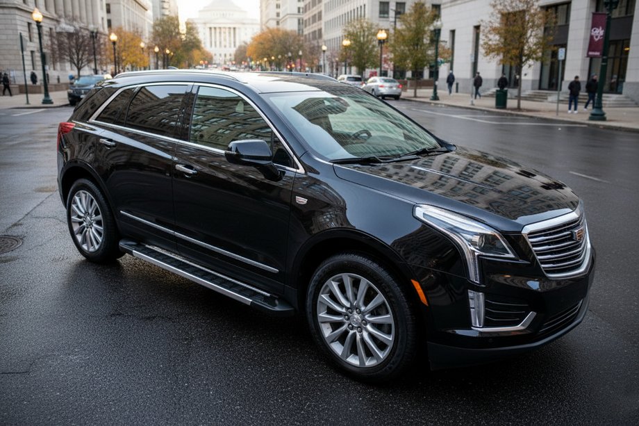 Cadillac XT5 2016– Side steps RedLine V1 (2 stuks, aluminium) Foto 1