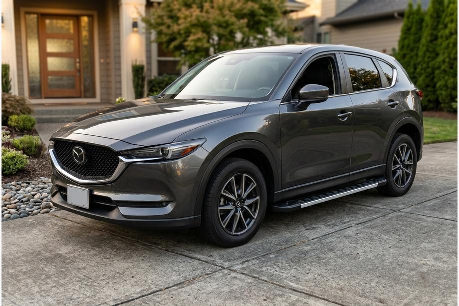 Mazda CX-5 2017–2025 Side steps RedLine V1 (2 stuks, aluminium) Image