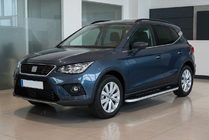 Seat Arona 2017– Side steps Tayga Grey (set van 2, aluminium) foto 1