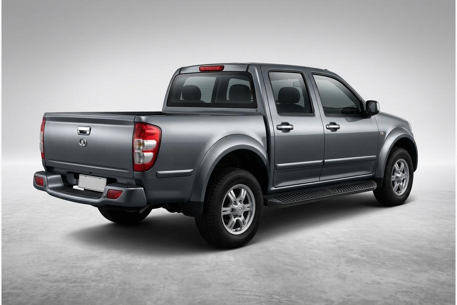 GreatWall Wingle 5 2006– Side steps Tayga Black (2 stuks, aluminium) Image