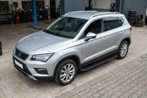 Seat Ateca 2016– Side steps Tayga Black (2 stuks, aluminium) foto 1