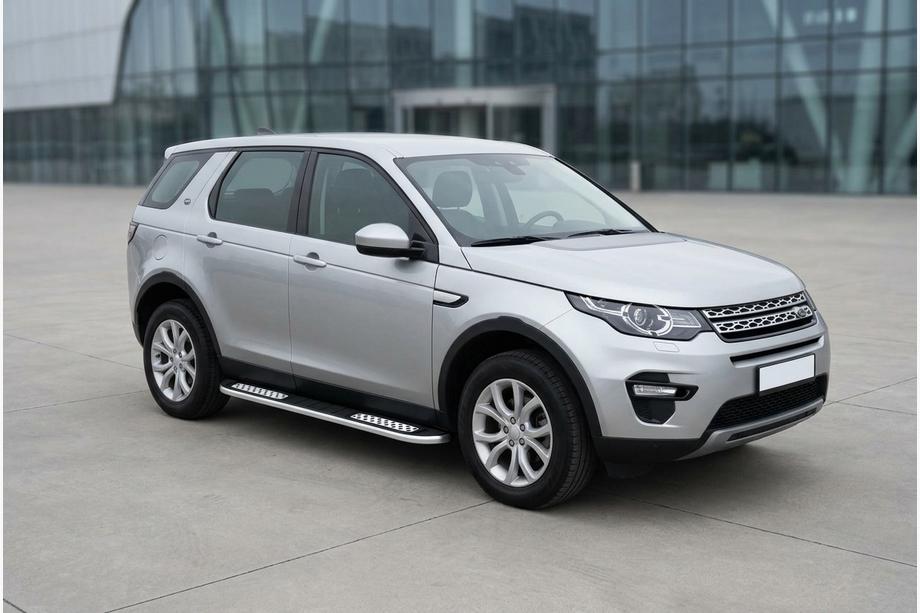Land Rover Discovery Sport 2014– Side steps Tayga V2 (2 stuks, aluminium) 2014-2019 Image