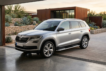 Skoda Kodiaq 2016–2023 Tayga V2 side steps (2 stuks, aluminium) foto 1