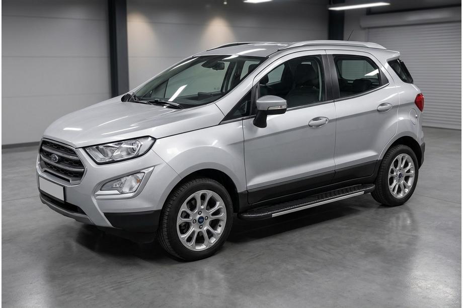 Ford EcoSport 2013–2022 Side steps Bosphore Grey (set van 2, aluminium) Image