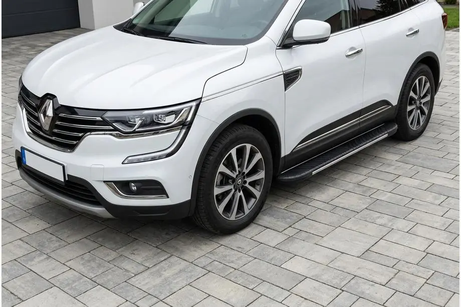 Renault Koleos 2016–2024 Side steps Bosphore Grey (set van 2, aluminium) Image
