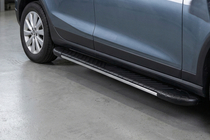 Seat Arona 2017– Side steps Bosphore Grey (set van 2, aluminium) foto 1