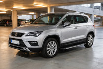 Seat Ateca 2016– Side steps Bosphore Grey (set van 2, aluminium) foto 1
