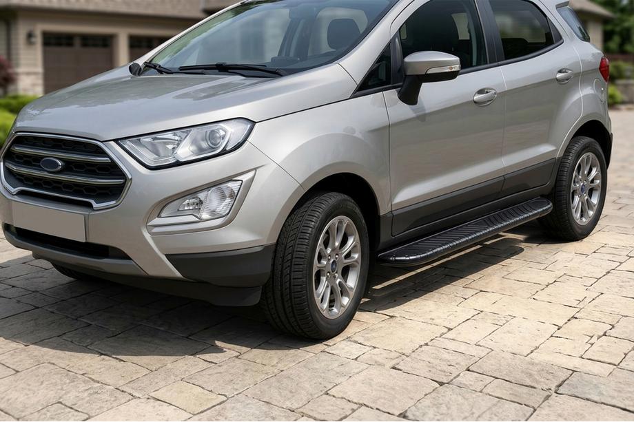 Ford EcoSport 2013–2022 Side steps Bosphore Black (set van 2, aluminium) Image