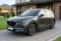 Mazda CX-5 2017–2025 Side steps Bosphore Black (set van 2, aluminium) foto 1
