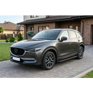 Side steps Bosphore Black (set van 2, aluminium) Mazda CX-5 2017–2025 foto 1