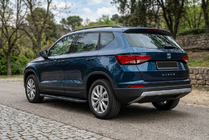 Seat Ateca 2016– Side steps Bosphore Black (set van 2, aluminium) foto 1