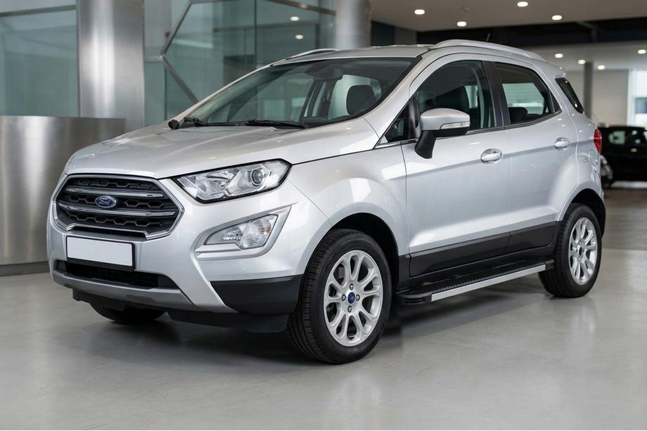 Ford EcoSport 2013–2022 Side steps Maya V1 (2 stuks, aluminium) Image