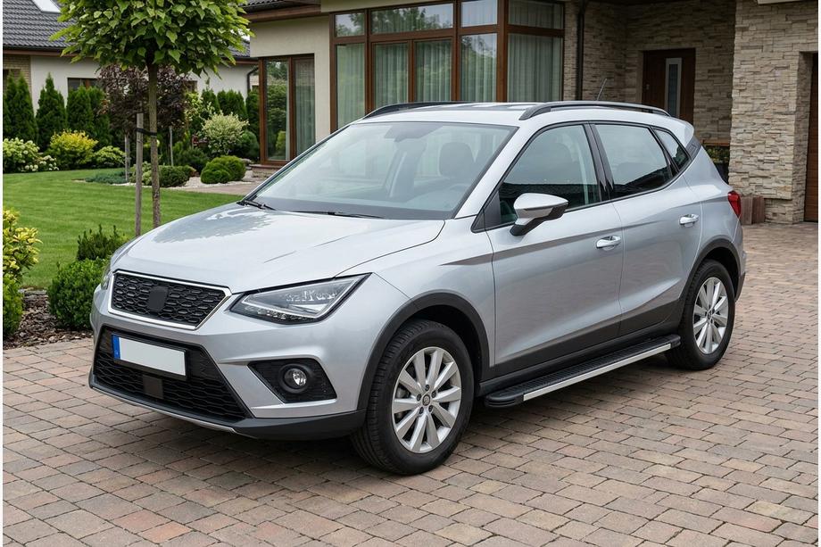 Seat Arona 2017– Side steps Maya V1 (2 stuks, aluminium) Image