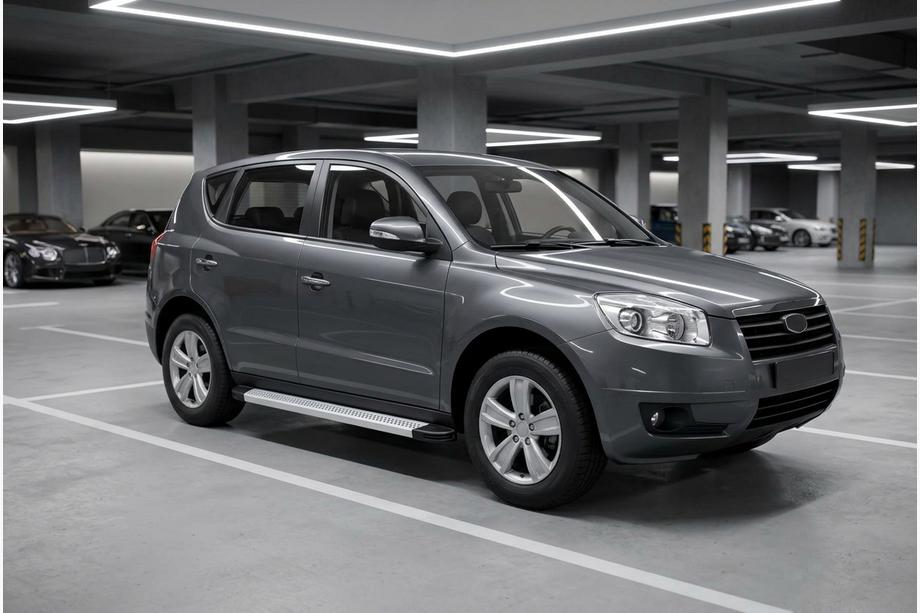 Geely Emgrand X7 2011– Zijtreden Maya V2 (set van 2, aluminium) Image