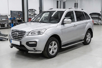 Lifan X60 2011– Side steps Maydos V1 (set van 2, aluminium) foto 1