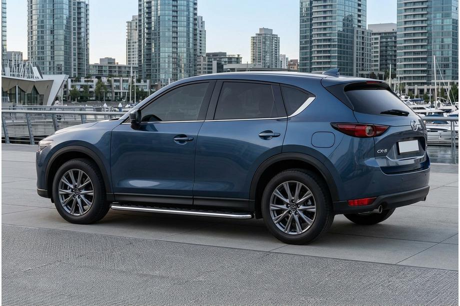 Mazda CX-5 2017–2025 Side steps Maydos V1 (set van 2, aluminium) Image