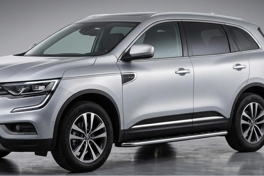 Renault Koleos 2016–2024 Side steps Maydos V1 (set van 2, aluminium) Image