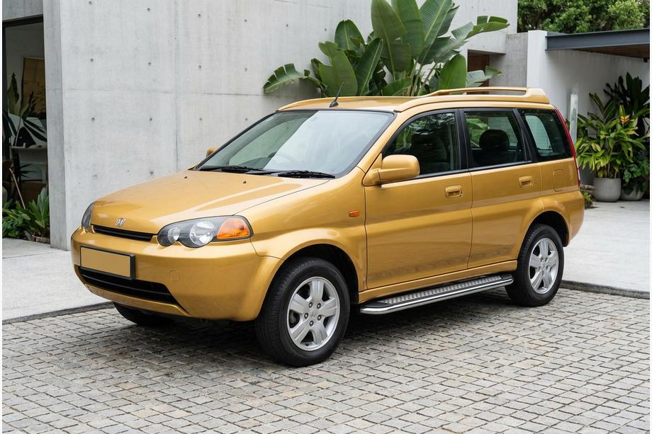 Honda HR-V 1998–2006 Zijtreden Maydos V2 (2 st., aluminium/RVS) Image