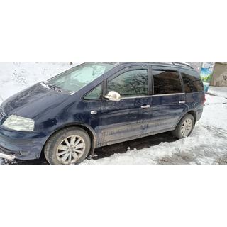 Raamomlijsting (4-delig, RVS) Seat Alhambra 1996–2010 foto 2