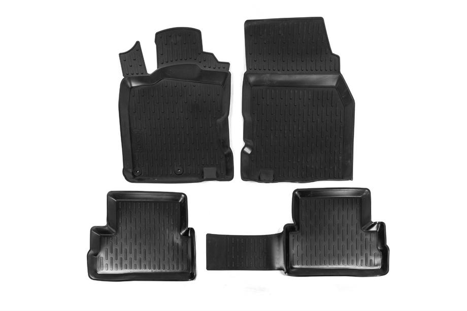 Nissan Qashqai 2014–2021 Rubberen automatten (4 stuks, Niken 3D) Image