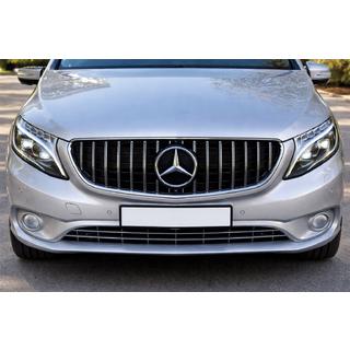Voorgrille GT Panamericana Chroom (2014-2023 voor Vito W447) Mercedes Vito/V-klasse W447 2014– foto 3