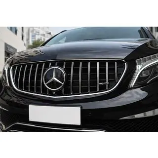 GT Panamericana voorgrille chroom (2014-2019 voor V-class) foto 2