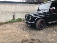 Mercedes G-klasse W463 1990–2018 Restyling ombouwset voor G63 AMG 2018 (zonder motorkap- en spatbordvervanging) foto 11