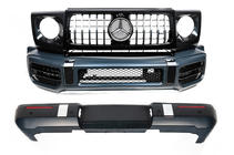 Mercedes G-klasse W463 1990–2018 Restyling ombouwset voor G63 AMG 2018 (zonder motorkap- en spatbordvervanging) foto 15