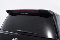 Toyota Land Cruiser 200 2007–2021 LED-achterspoiler (2016-2021) Zwarte kleur foto 2
