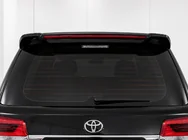 Toyota Land Cruiser 200 2007–2021 LED-achterspoiler (2016-2021) Zwarte kleur foto 1