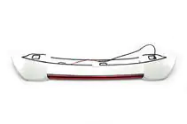 Toyota Land Cruiser 200 2007–2021 LED-achterspoiler (2016-2021) Zwarte kleur foto 9