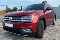 Volkswagen Atlas (Terramont) 2016– OEM zijtreden (2 stuks, aluminium) foto 1