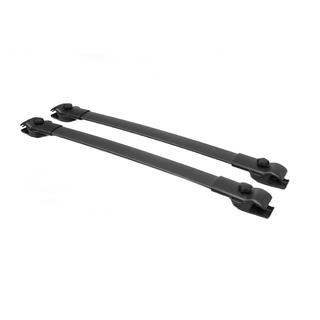 Dakdragers (dwarsdragers) zwart voor standaard dakrails OEM (Aluminium) foto 2
