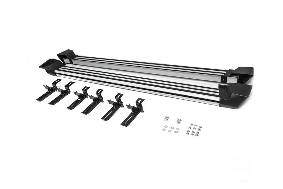 Jeep Wrangler 2007–2017 Zijskirts Silver (2 stuks) Image