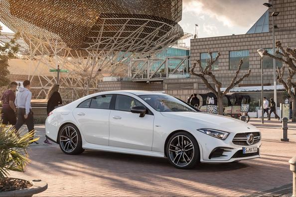 Nieuwe generatie vierdeurs coupé Mercedes-Benz CLS-Class