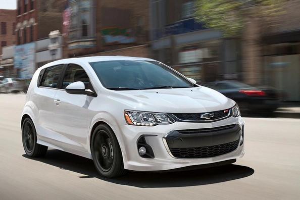 Gerestylde Chevrolet Aveo hatchback