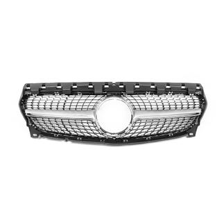 Voorgrille (2017-2019, Diamond Silver) Mercedes CLA C117 2013–2019 foto 2