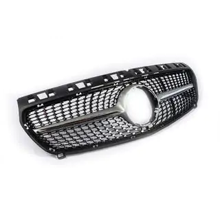 Voorgrille Diamond Silver (2012-2015) Mercedes A-Klasse W176 2012–2018 foto 4