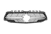Mercedes A-Klasse W177 2018– Voorgrille Diamond Silver (voor 2018-2022) foto 2