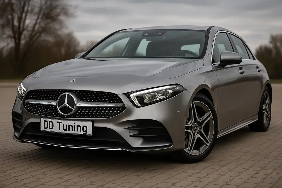 Mercedes A-Klasse W177 2018– Voorgrille Diamond Silver (voor 2018-2022) Image
