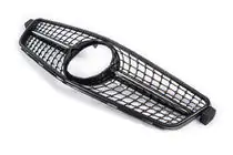 Mercedes C-klasse W204 2007–2015 Diamond Black voorgrille foto 3