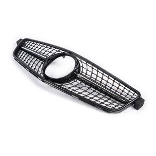 Diamond Black voorgrille Mercedes C-klasse W204 2007–2015 foto 3