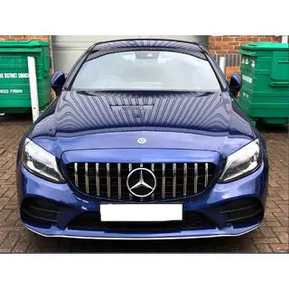 Panamericana GT voorgrille (voor Avantgarde/AMG-Line/C43 AMG) foto 2