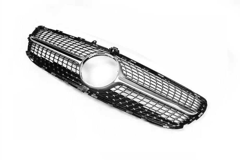Mercedes CLS C218 2011–2018 Voorgrille 2014-2018 (Diamond Silver) Foto 5