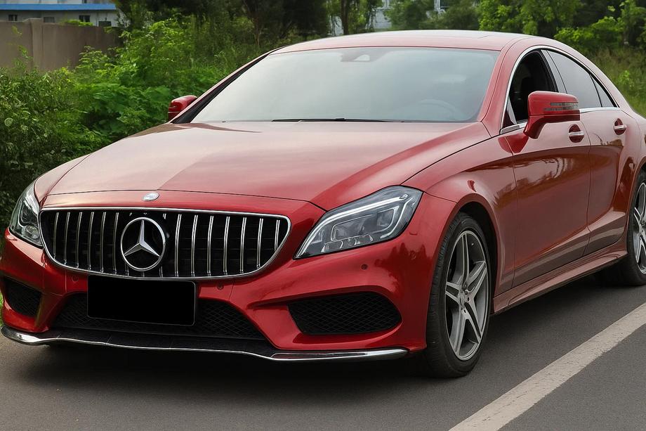 Mercedes CLS C218 2011–2018 Voorgrille met frame 2014-2018 (GT Panamericana) Foto 1