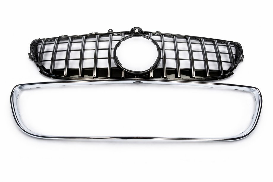 Mercedes CLS C218 2011–2018 Voorgrille met frame 2014-2018 (GT Panamericana) Foto 3