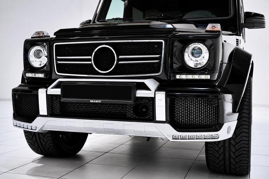 Mercedes G-klasse W463 1990–2018 Voorbumper lipspoiler BRBS met LED Image